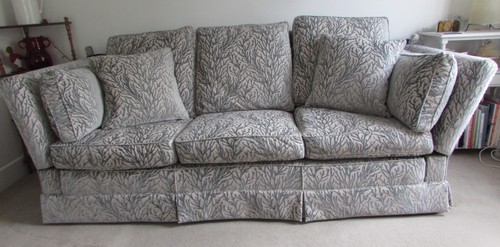Reupholstered knole drop arm - drop,