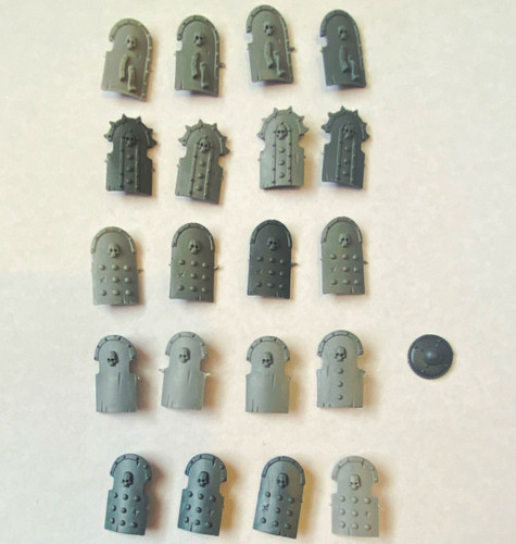 Warhammer shields and - 19,