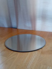 Mirrored Glass Round Placemats