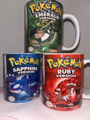 Pokemon game cover cups - 3,