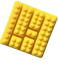 Building Block Bricks Silicone Mould Chocolate Wax Soap Jelly Ice Mould Melts