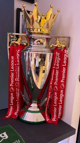 Premier league metal trophy - league,