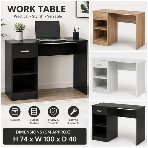 Work table desk drawer - desk,