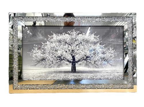 Crushed diamond blossom tree - crushed,