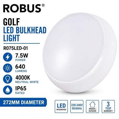 Robus r075led led - robus, ip65