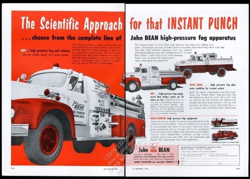 1959 fmc fire engine truck - 1959,