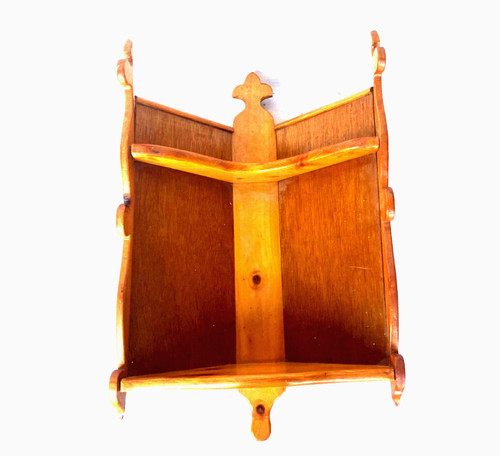 Vintage handmade carved - carved, wood