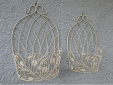 Cream Vintage Floral Rustic