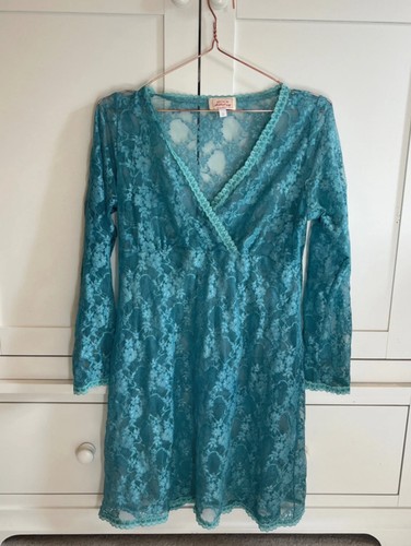 Vintage lacy avoca - , blue