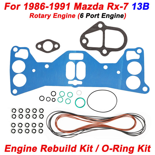 Reusable rebuild gasket - gasket, o-ring