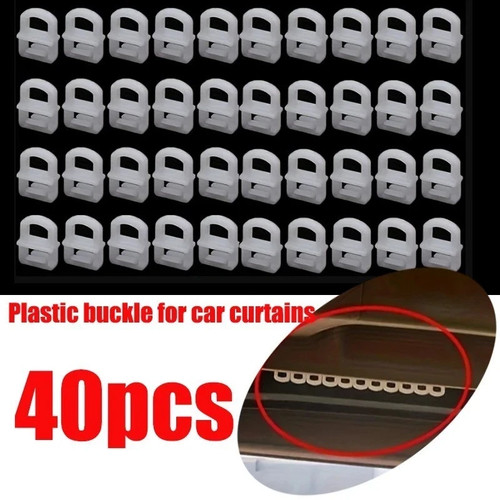 40x truck curtain slider - slider, clips