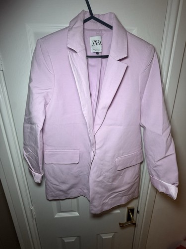 Zara women pink tailored - zara, women's