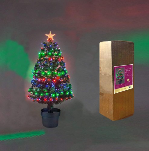 Christmas tree pre lit - pre-lit, green
