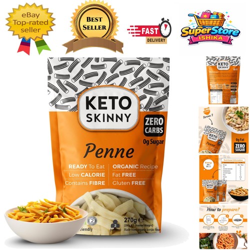 Organic shirataki konjac penne - shirataki,