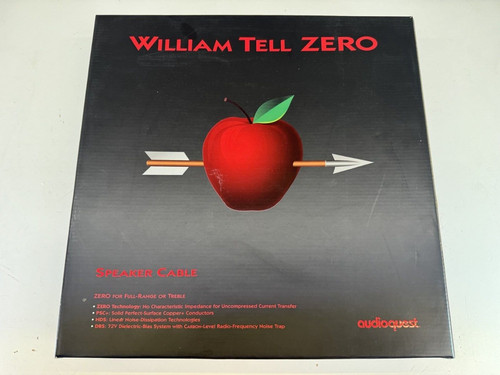 Audioquest william tell zero - tell,