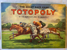 Vintage Totopoly Board Game