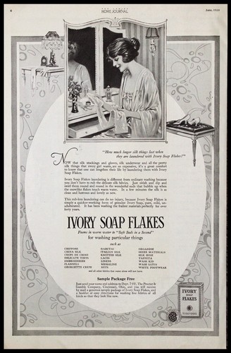 1920 ivory soap - soap, laundry