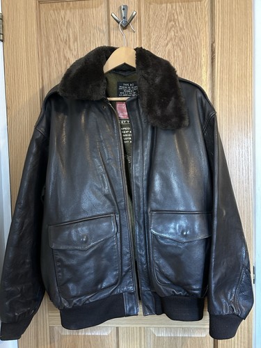 Avirex men leather jacket - a2, men's
