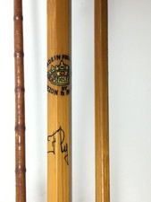 Pezon & Michel Fly 9 & Antique Fishing Dog Reel Rod Collection