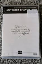 Stampin Up Stamp Set STATEMENT