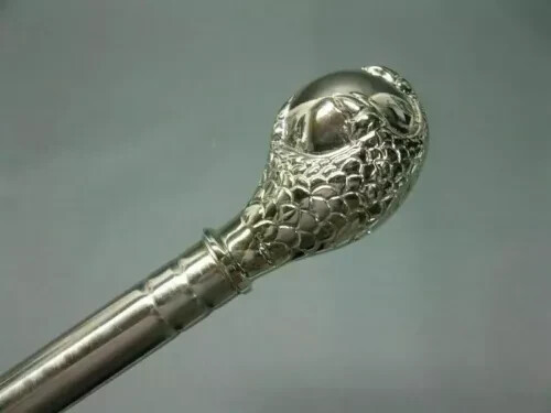 Antique silver finished head - finished,