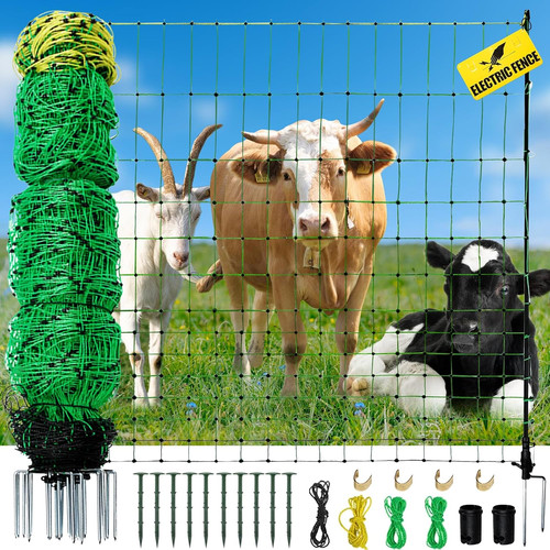 Electric fence netting - fence, netting,
