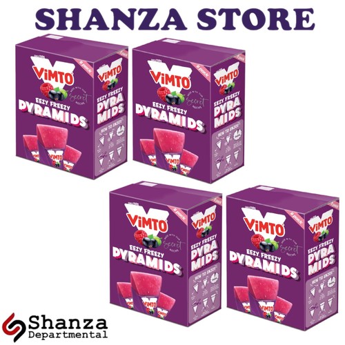 Vimto ice pops triangle freeze - triangle,