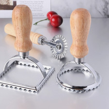 3x Ravioli Cutter Set Pasta