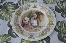 Wedgwood Foxwood Tales By Brian Paterson "Time For Bed" Plate
