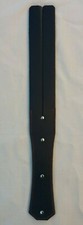 Bondage Leather Spanker Tawse Whip Flogger BDSM Punishment Black & Red Adult