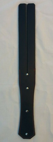 Bondage leather spanker - leather, tawse