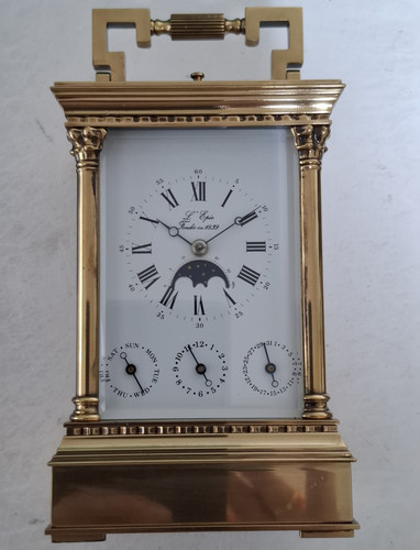 Epée gold brass - brass, glass