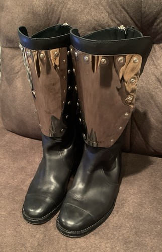 Authentic chanel biker - biker, studded
