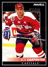 1992-93 Pinnacle Canadian #315 Bob Carpenter