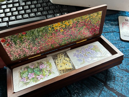Wooden games box readers - box,