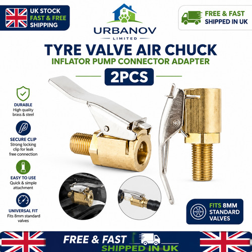 Tyre valve air chuck - tyre,