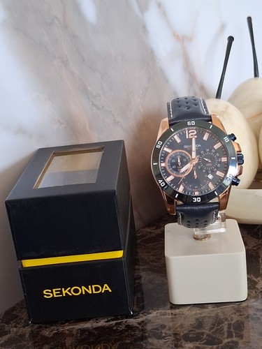 Mens sekonda chronograph watch - mens,