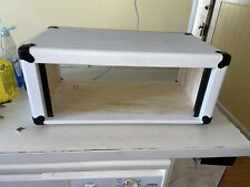 4u x 12" Modern White Bronco Tolex Rack Case AxeFX Kemper case