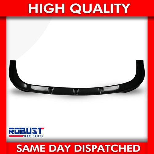 Front bumper lip gloss - front, black