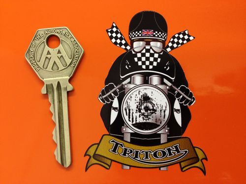 Triton cafe racer sticker - triton,