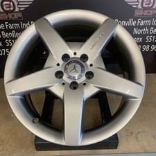1 OEM Mercedes Clk SIk R171 w209 18" alloy wheel AMG 7.5j Et37 A1714011602 FRONT