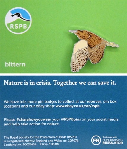 Rspb pin badge - rspb,