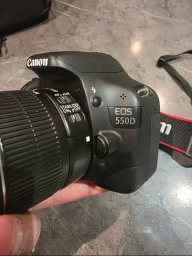 Canon eos 550d 18mp black - black, dslr