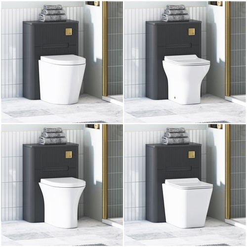 550mm btw toilet concealed - 550mm,