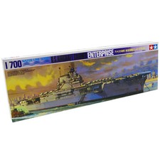 Tamiya US. Aircraft Carrier Enterprise Ship Plastic Model Kit 77514 Scale 1:700