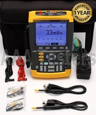 Fluke 196B ScopeMeter 1GS/s Dual-Input 100MHz HandHeld Oscilloscope