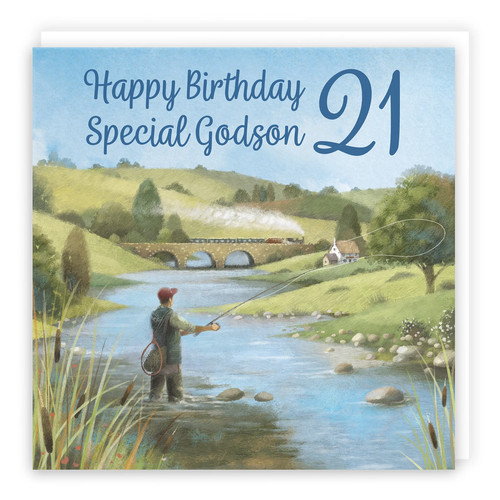 21st godson fly fishing - 21st,