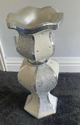 Silver mirrored mosaic - silver,