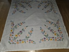 Vintage White Embroidered