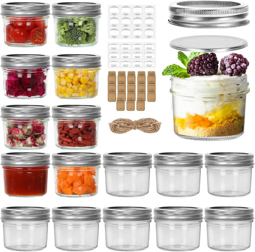 4oz mason jars - pack, mini